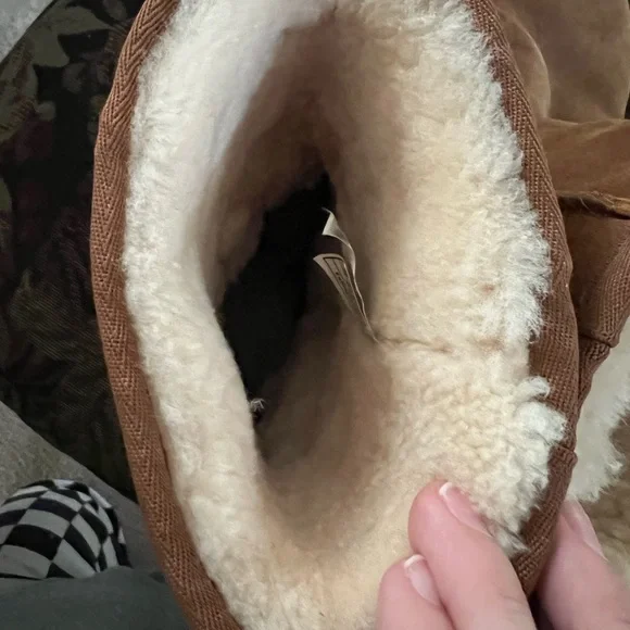 UGG Men's Classic Short Boots with Red Sole - Picture 10 of 11